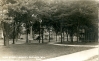 Seymour School grounds, Robbins Street, and the Civil War monument